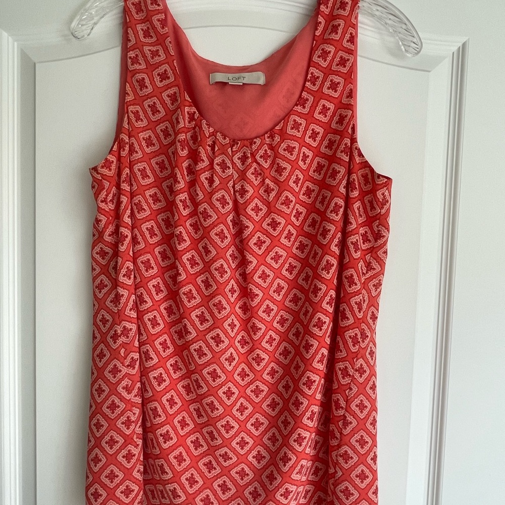 Chiffon tank top